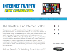 Tablet Screenshot of internettvbox.org